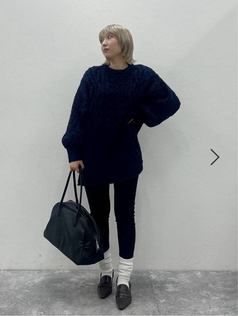 JEANASIS【eL+1】Just Leggings 黒