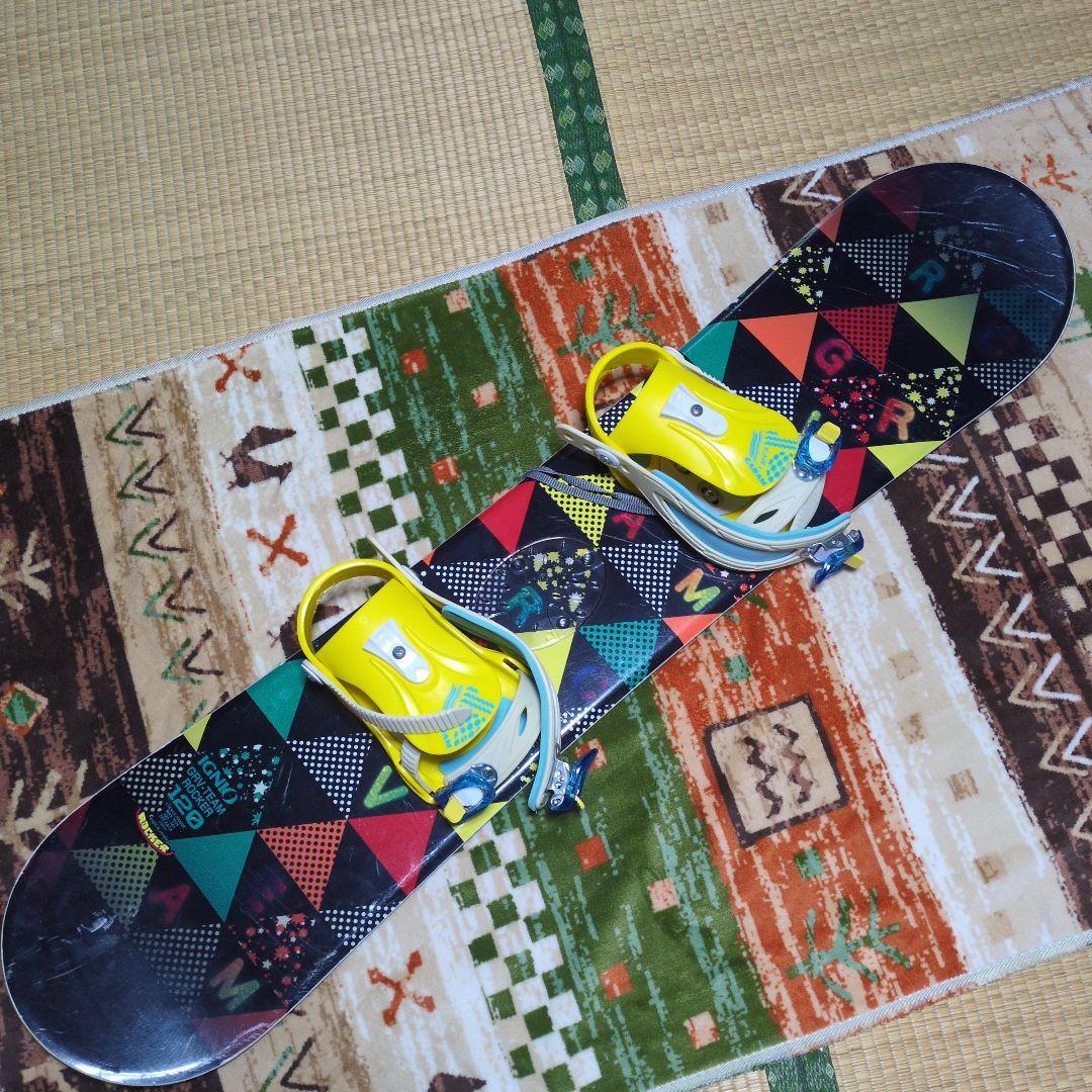 IGNIO　120cm　 スノーボード