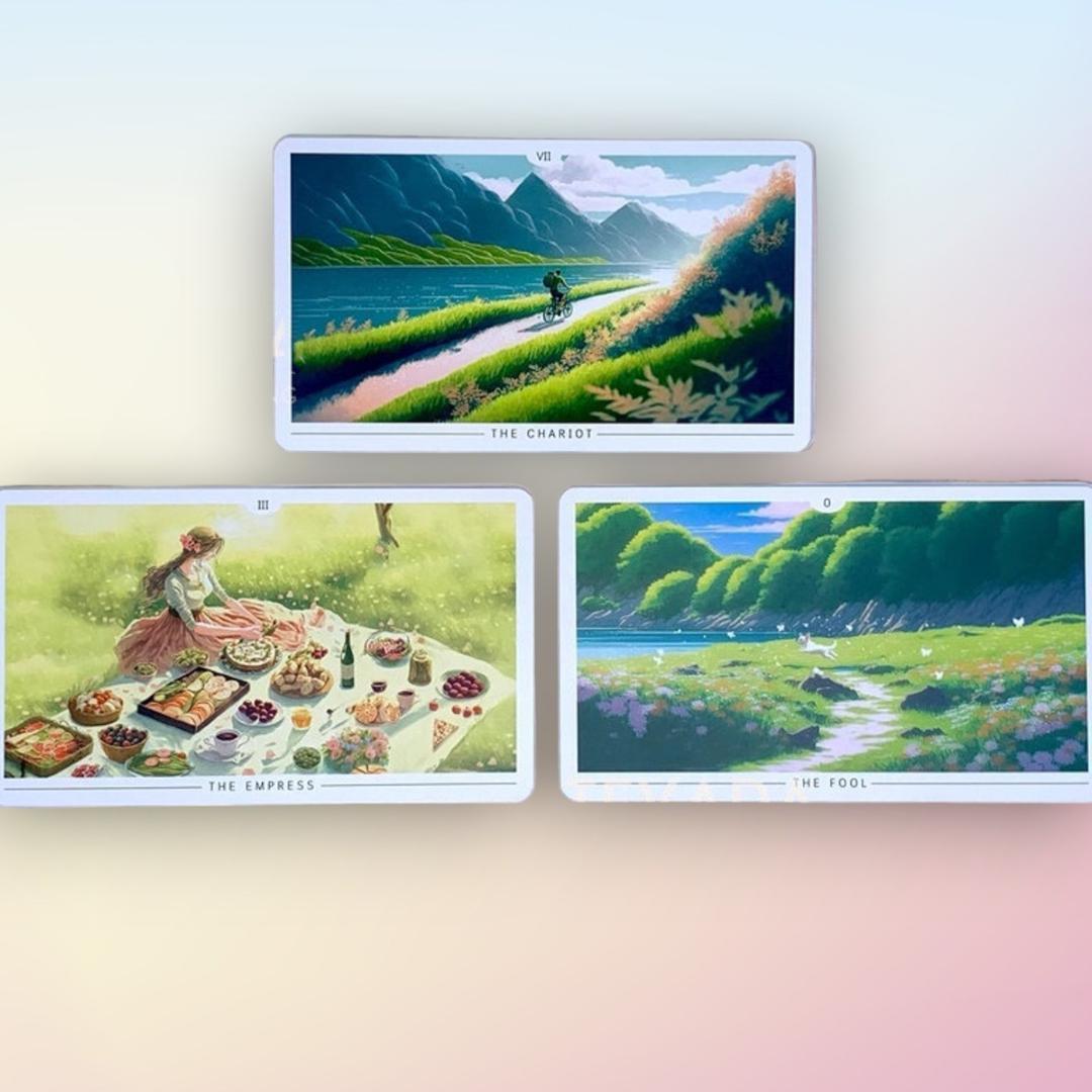 正規品証明書付【ハートスケープ・タロットカードⅡ】タイの幻のインディーズデッキ