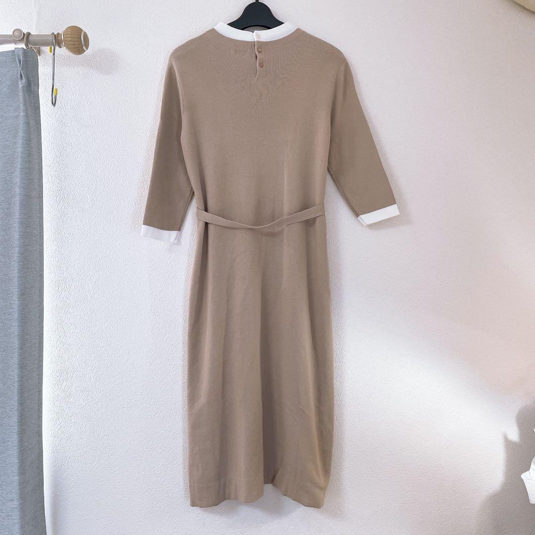 カメリア様✨️マッキントッシュフィロソフィー ニットワンピース バイカラー