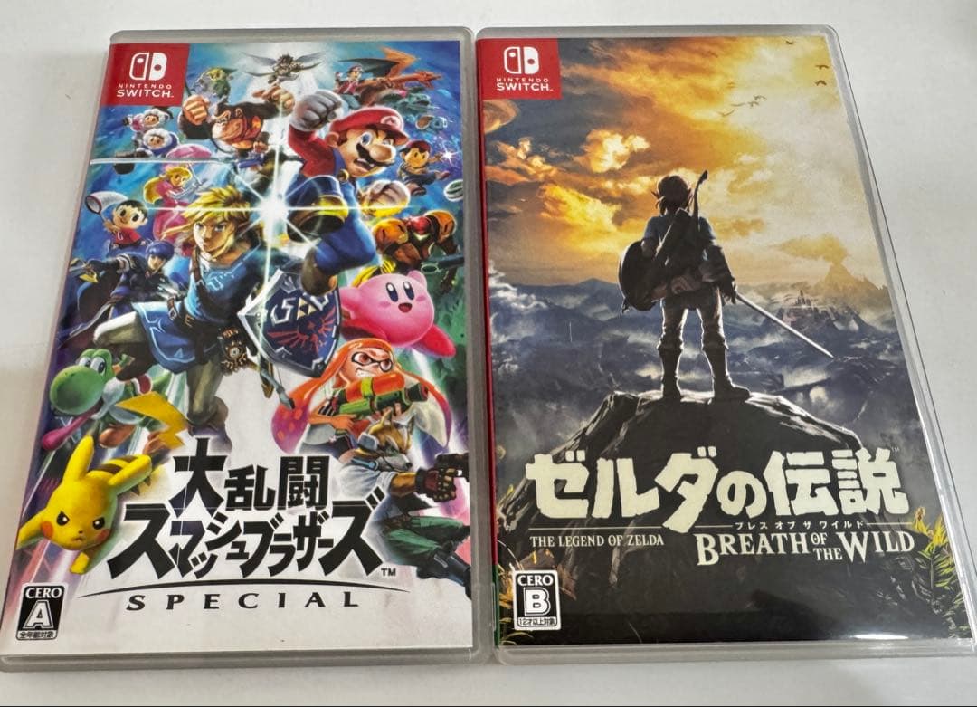 Switch　スマッシュブラザーズ　ゼルダの伝説