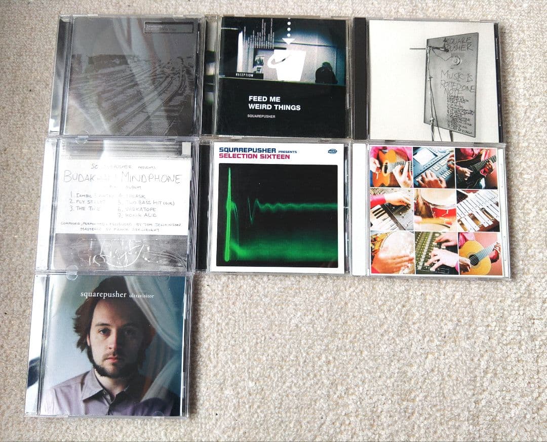 Squarepusher スクエアプッシャー CD 7枚