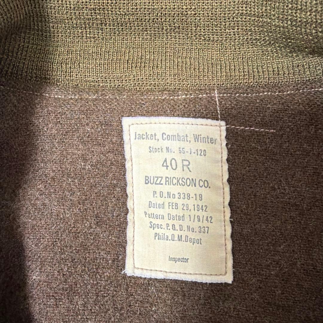 Buzz Rickson's タクシードライバー タンカース40R