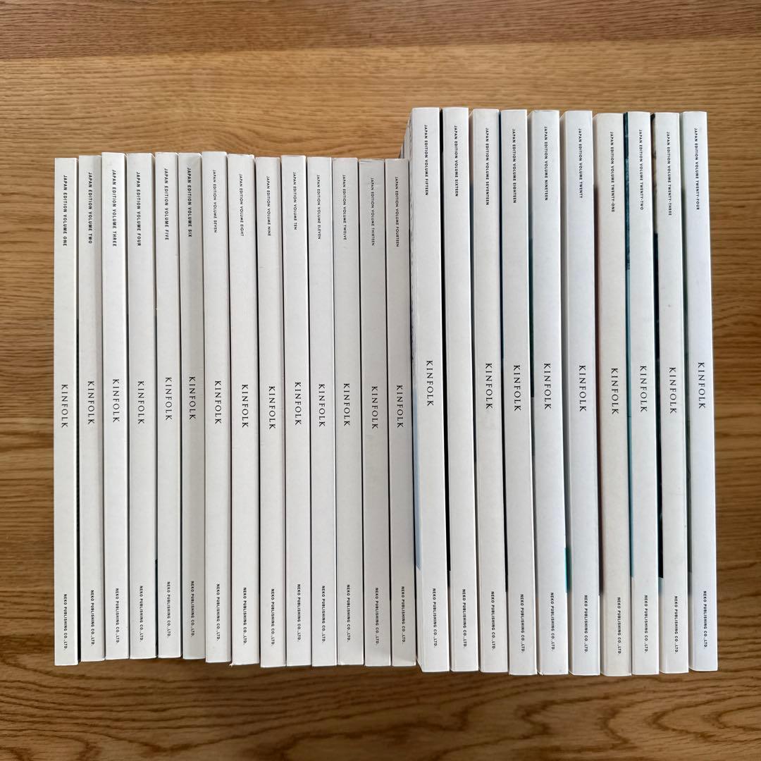 KINFOLK JAPAN EDITION VOLUME 1〜24