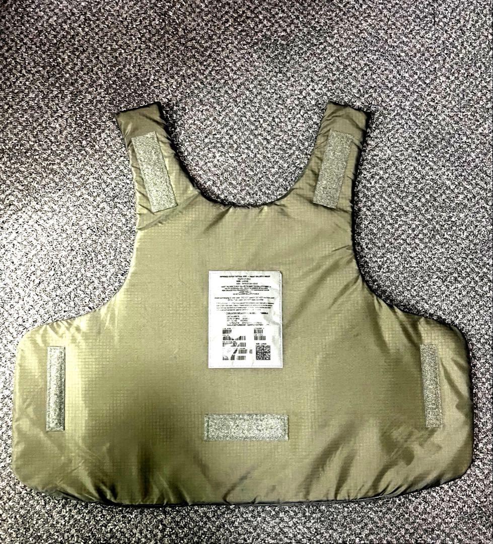 劇レア 米軍実物 放出品 IOTV用 ソフトアーマー極上前後2枚セット Lサイズ