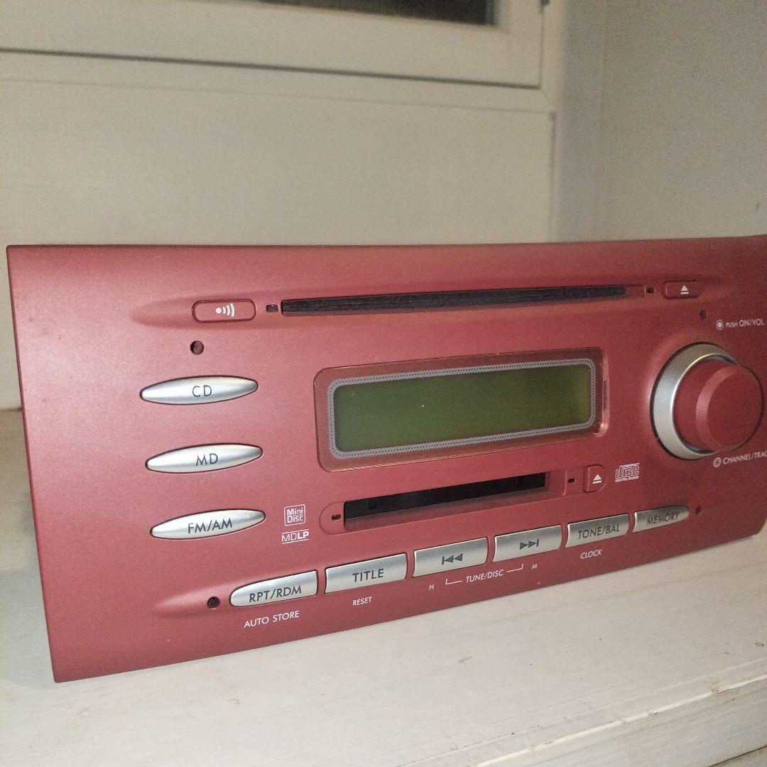 スバル　SUBARU純正　R1 R2 RJ系　CD/MDチューナー