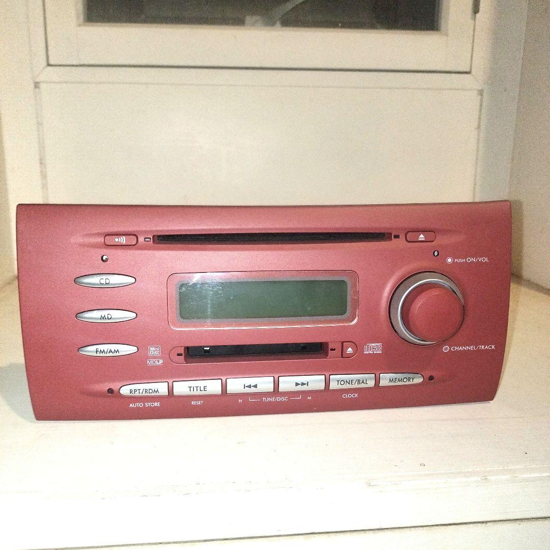 スバル　SUBARU純正　R1 R2 RJ系　CD/MDチューナー