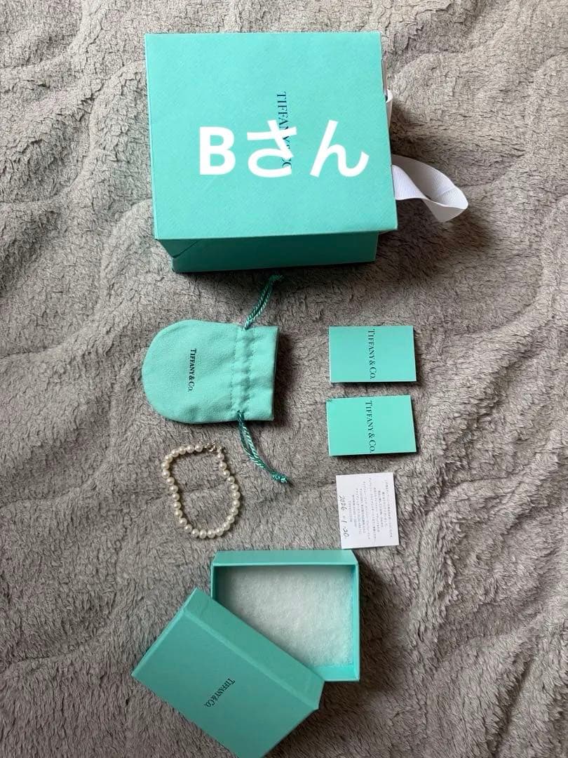 Tiffany & Co. ホワイトパールブレスレット