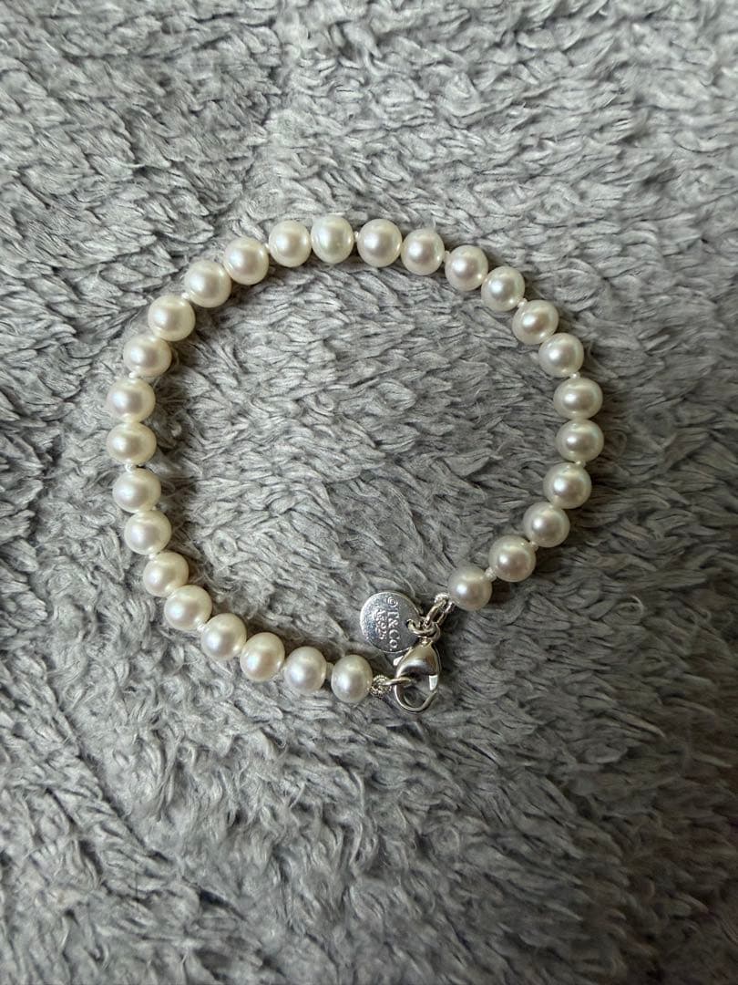 Tiffany & Co. ホワイトパールブレスレット