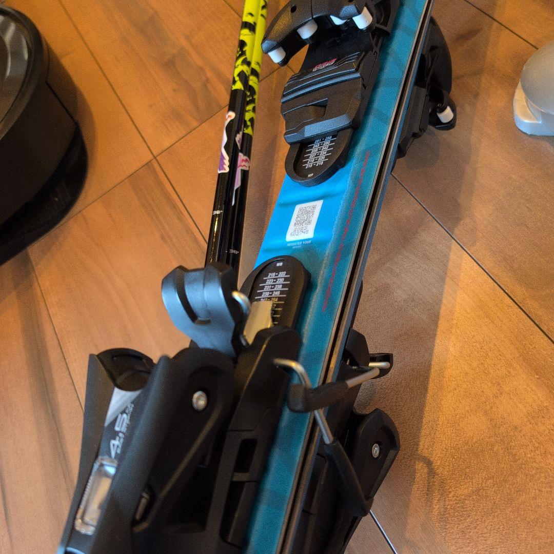 スキー　セット　身長128㌢