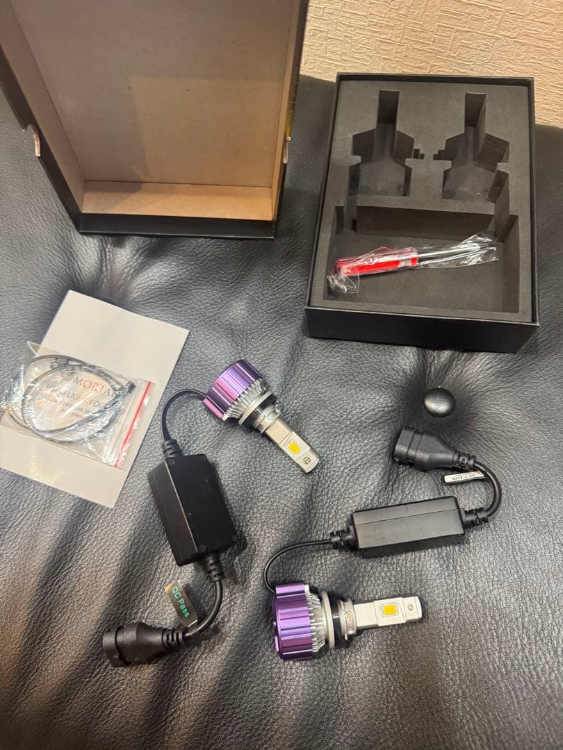 VELENO 爆光 H8/H11/H16用 LED イエローフォグランプ