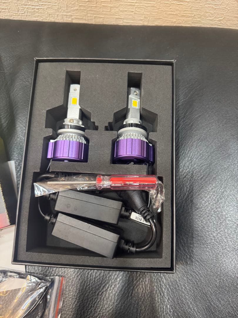 VELENO 爆光 H8/H11/H16用 LED イエローフォグランプ