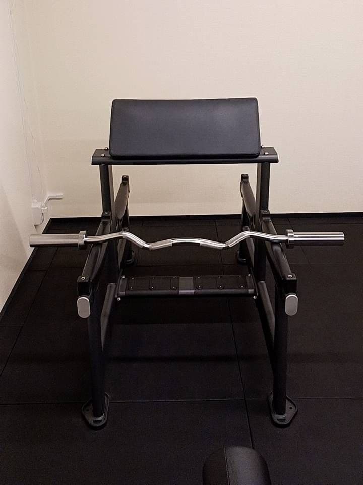 業務用プリーチャー＆スパイダーカール＋新品予備パッド