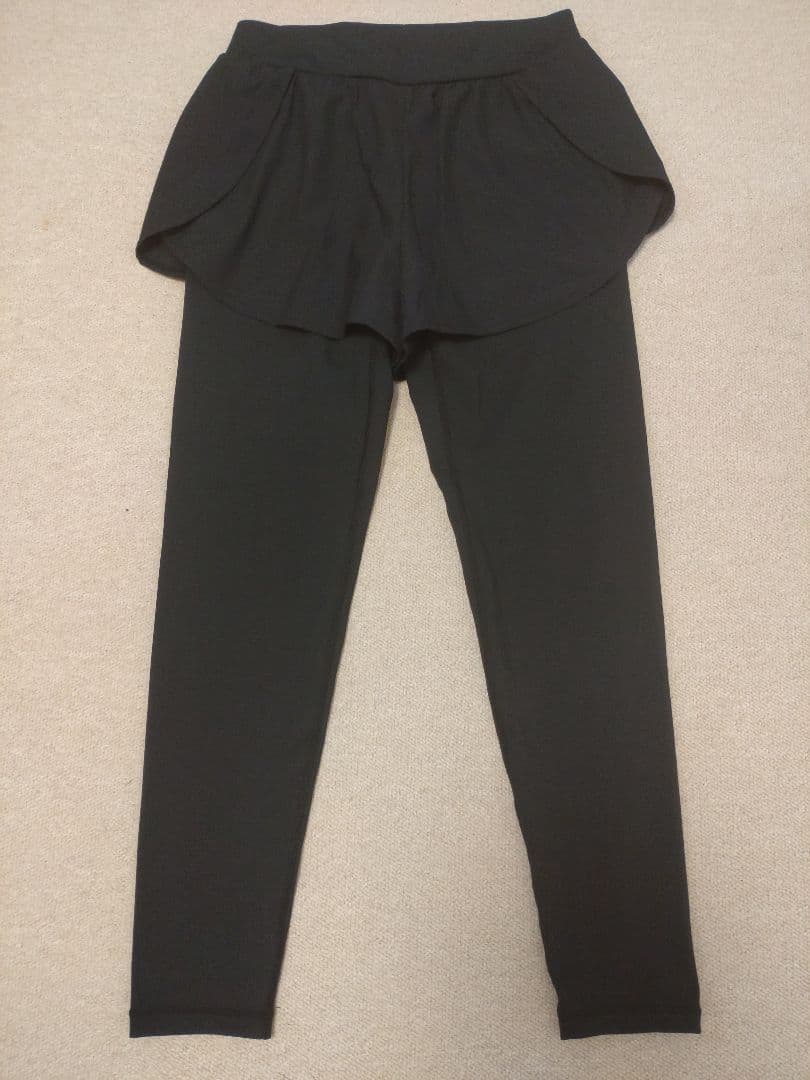 SUKALA ショートパンツ付きベーシックレギンス L