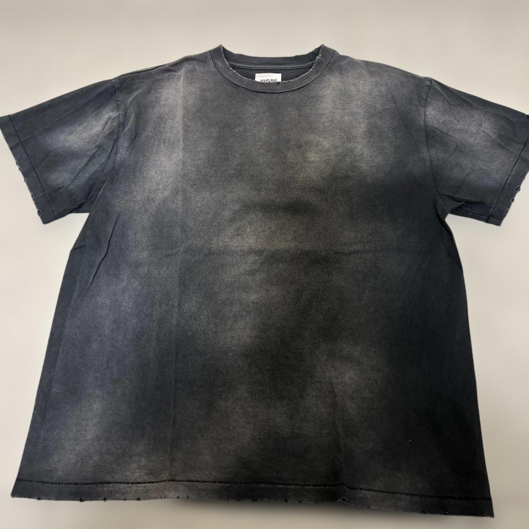 トップス greatLAnd JUDE CREWNECK TEE SUN FADE