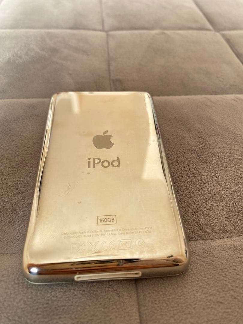 Apple iPod classic シルバー 付属品あり