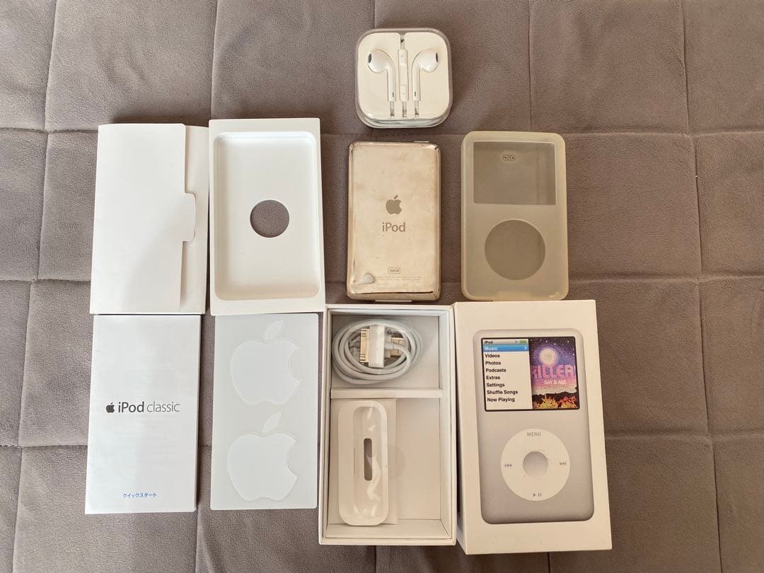 Apple iPod classic シルバー 付属品あり