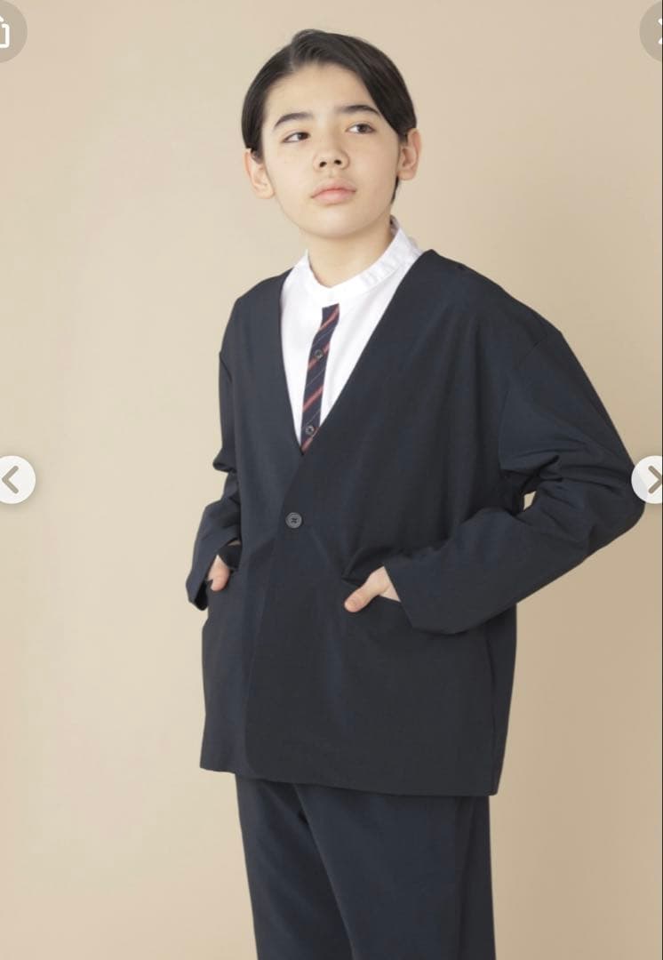 SHIPS KIDS スーツ　シャツ　3点セット　140 150 卒業式
