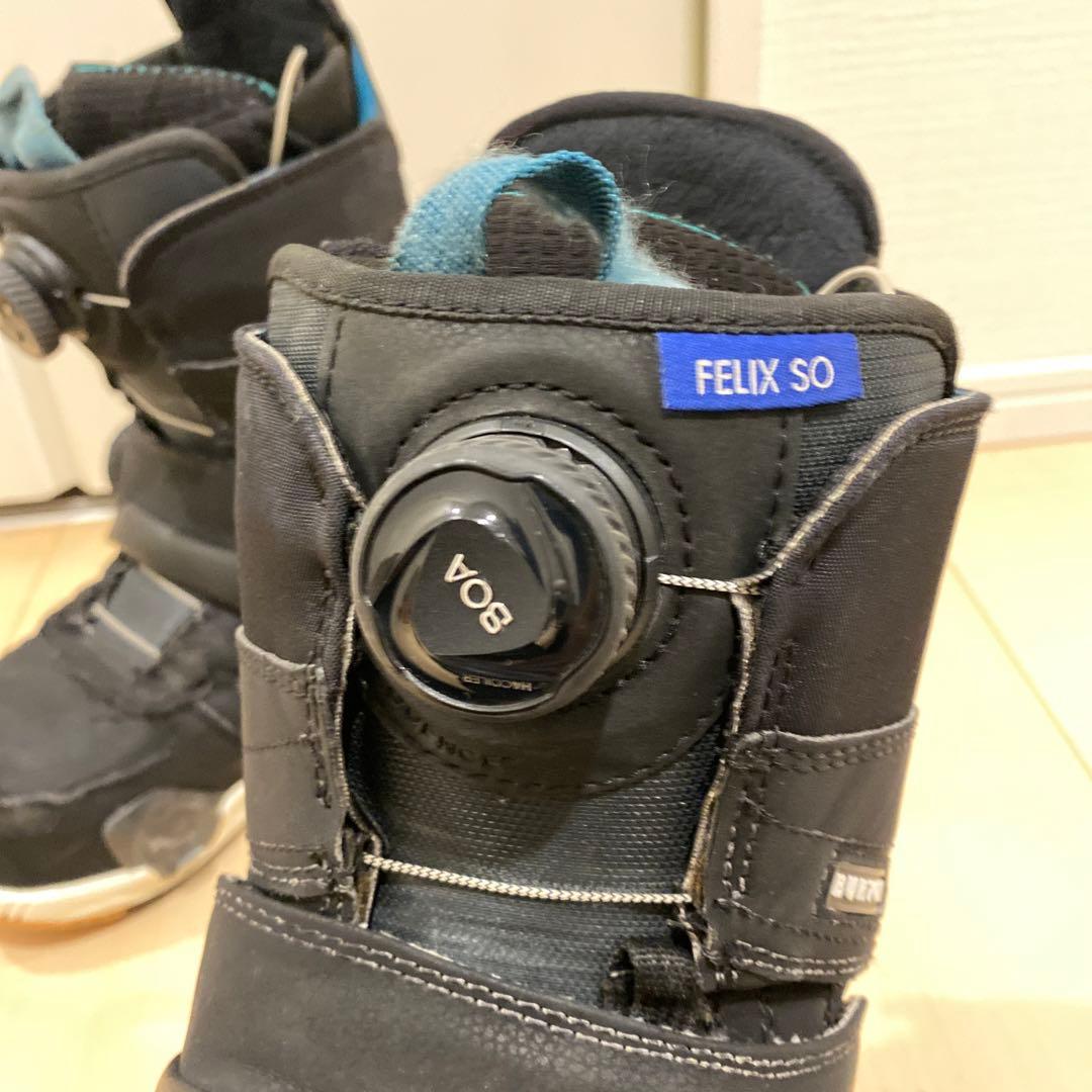 Burtonフェリックスワイド StepOn ステップオン23-24モデル25㎝