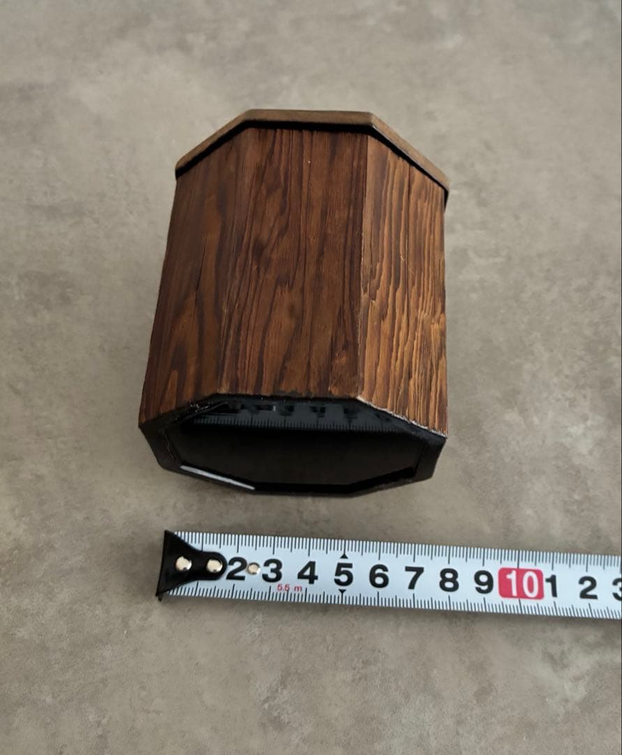 茶器　螺鈿　木製　平等院螺鈿　骨董　八角　箱入り