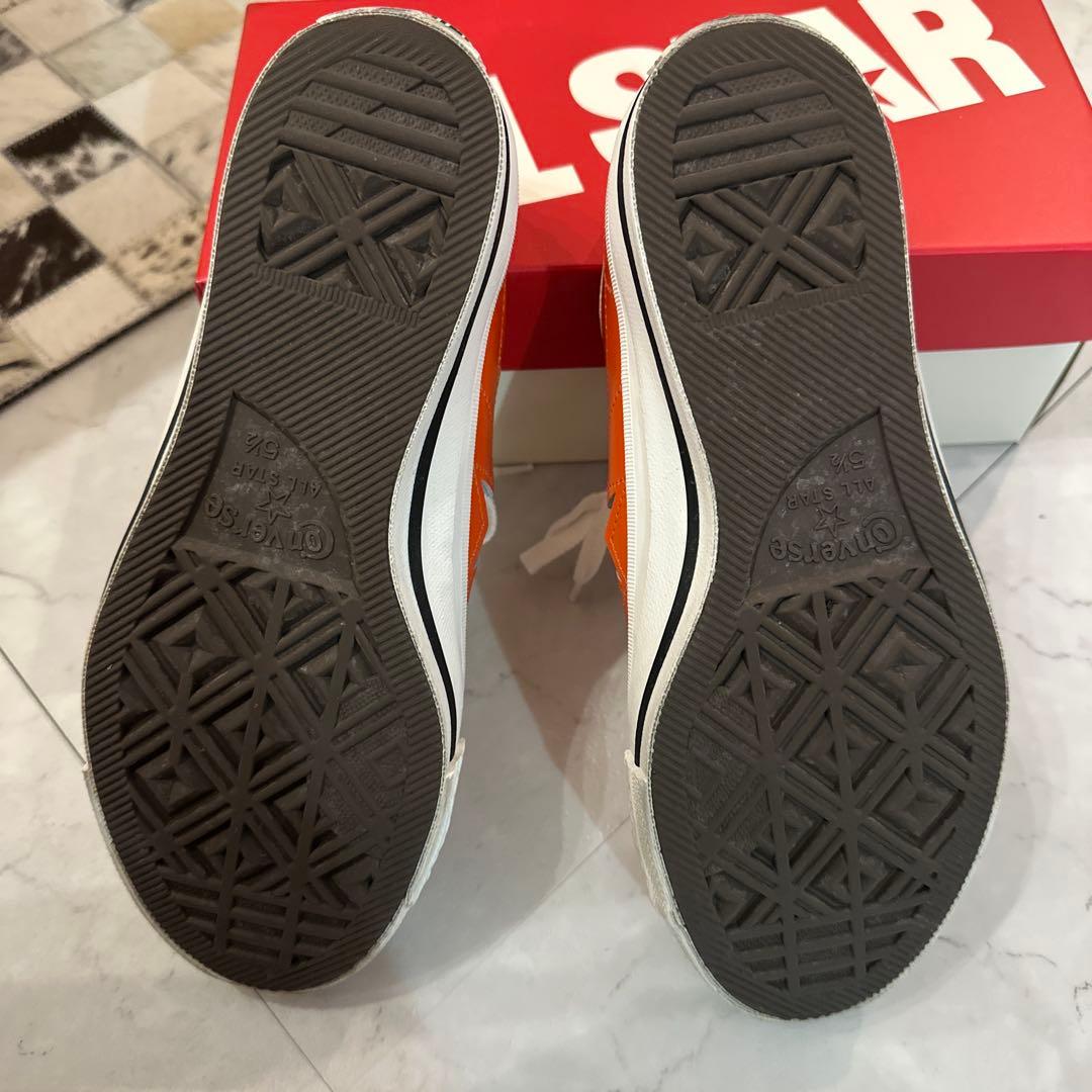 復刻版CONVERSE ONE STAR J ORANGE コンバース 24