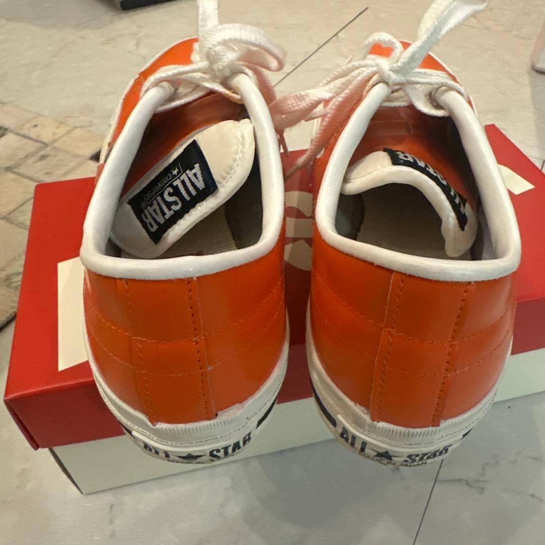 復刻版CONVERSE ONE STAR J ORANGE コンバース 24