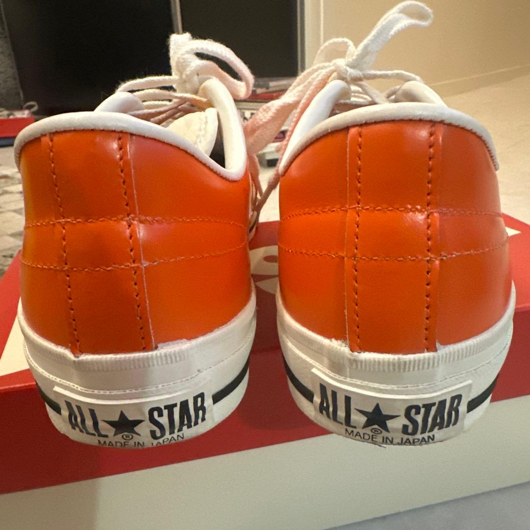 復刻版CONVERSE ONE STAR J ORANGE コンバース 24