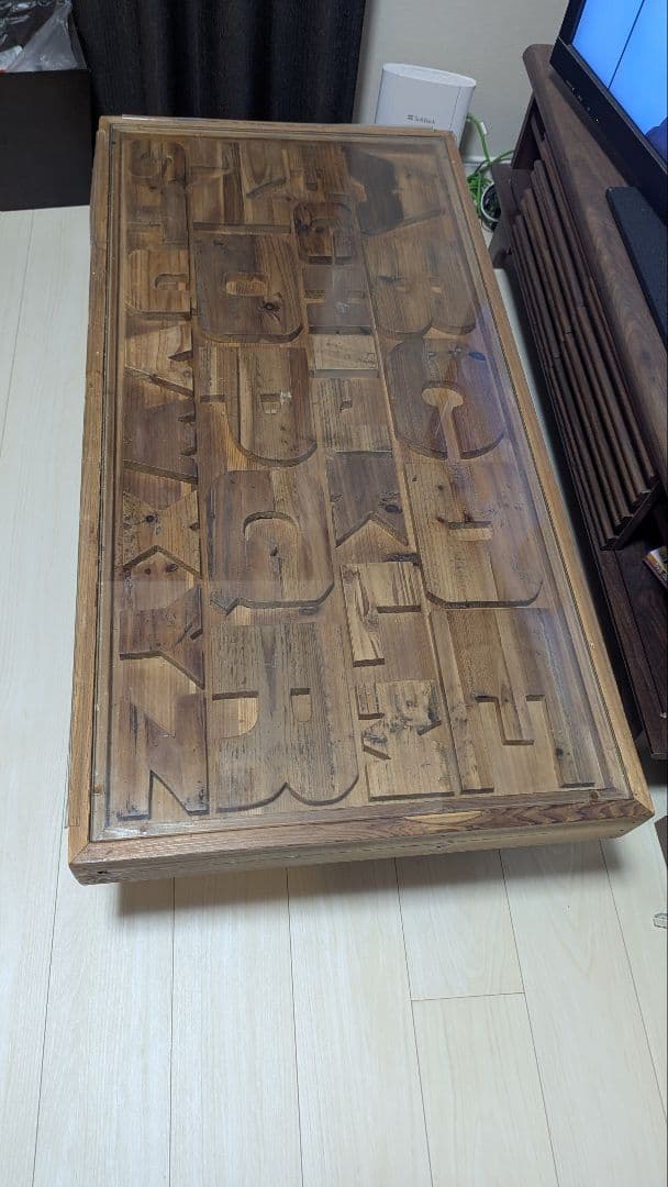 Knot antiques/ノットアンティークス ABCリビングテーブル 古材