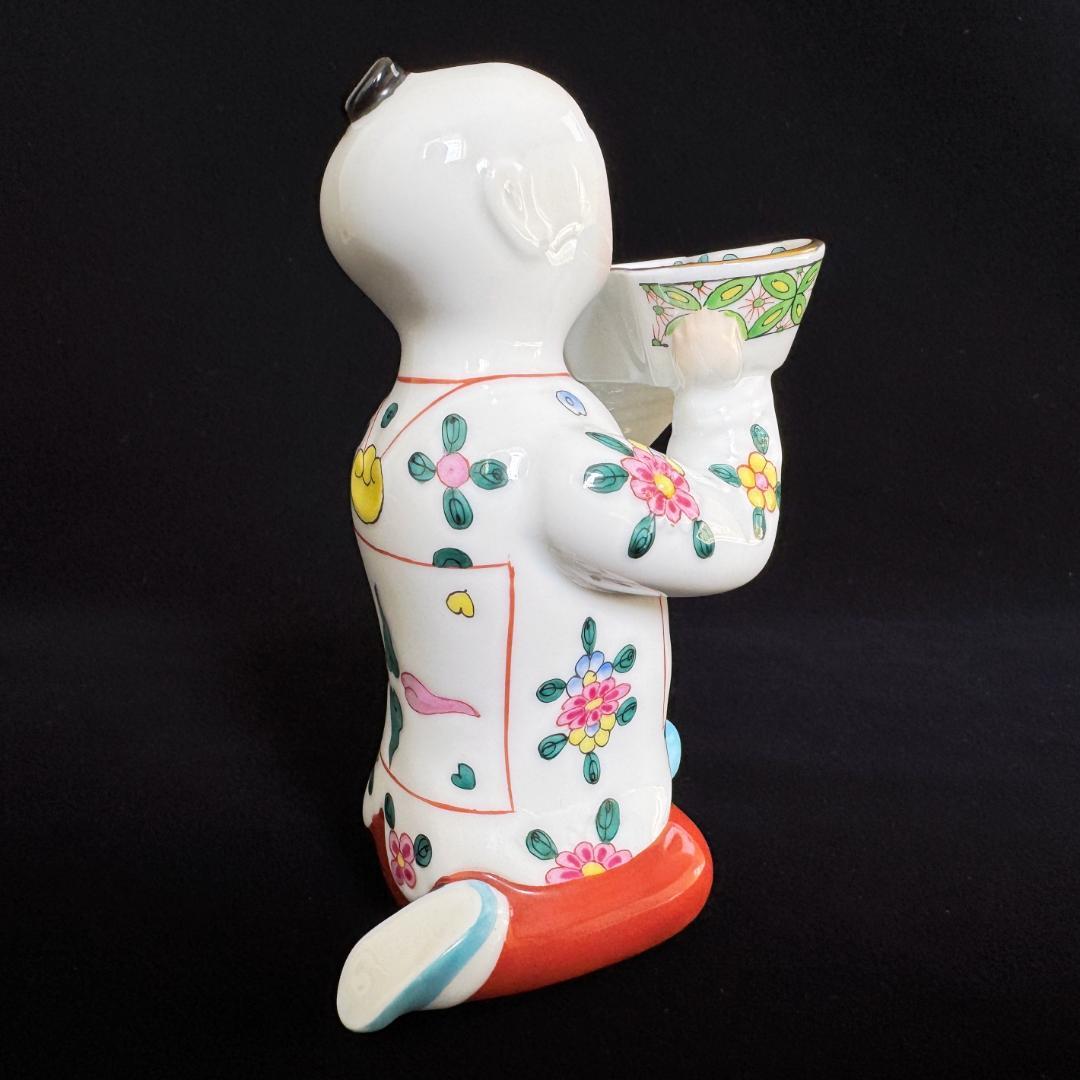 ヘレンド マンダリン(M) お給仕 シノワズリ フィギュリン 人形1