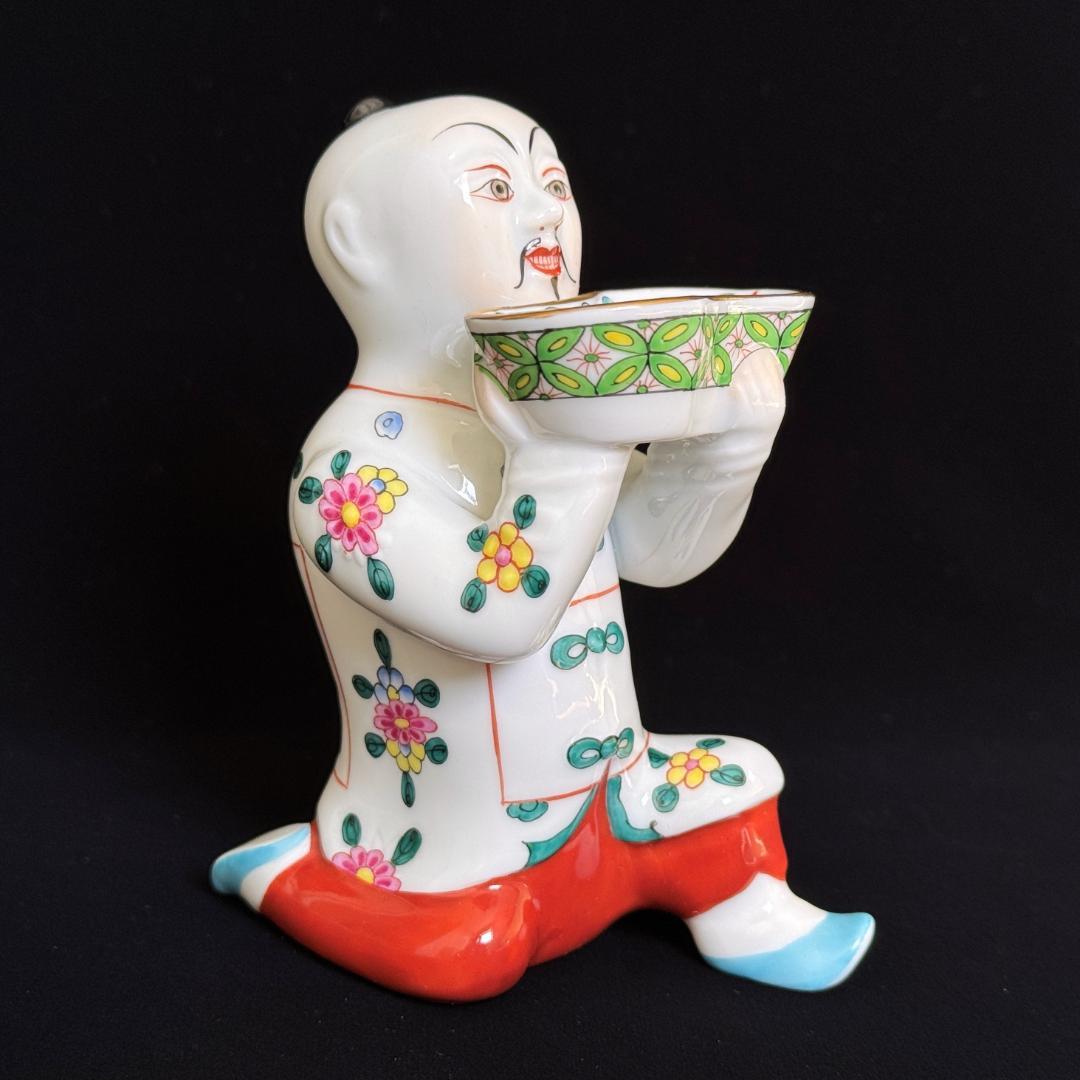 ヘレンド マンダリン(M) お給仕 シノワズリ フィギュリン 人形1