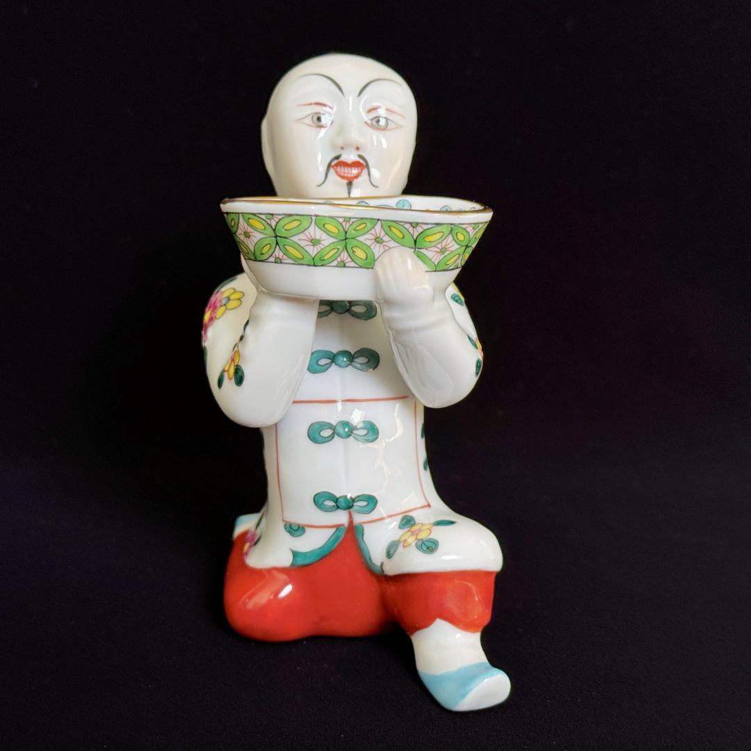 ヘレンド マンダリン(M) お給仕 シノワズリ フィギュリン 人形1