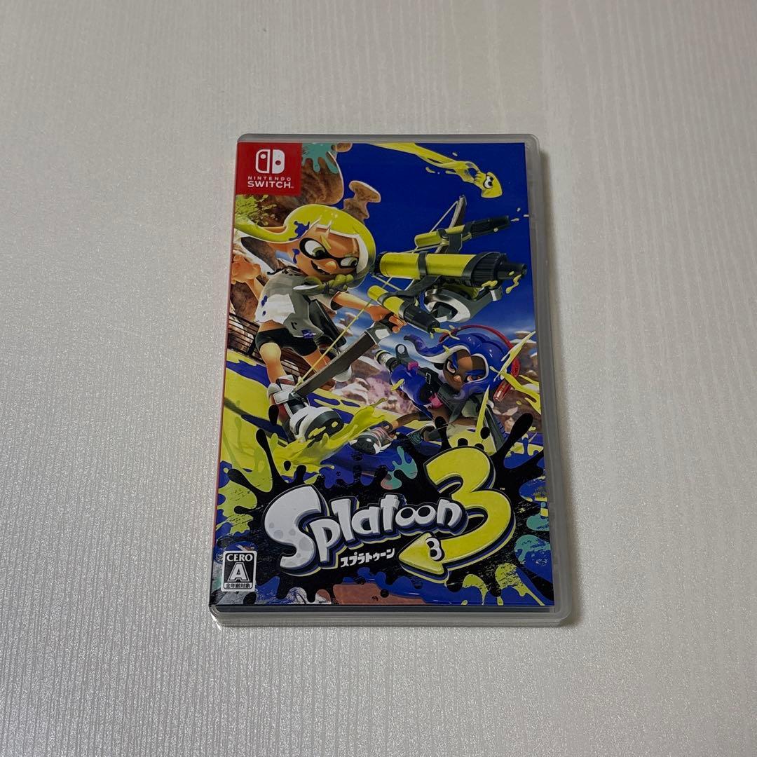 Switch ライト　イエロー　スプラトゥーン3付き