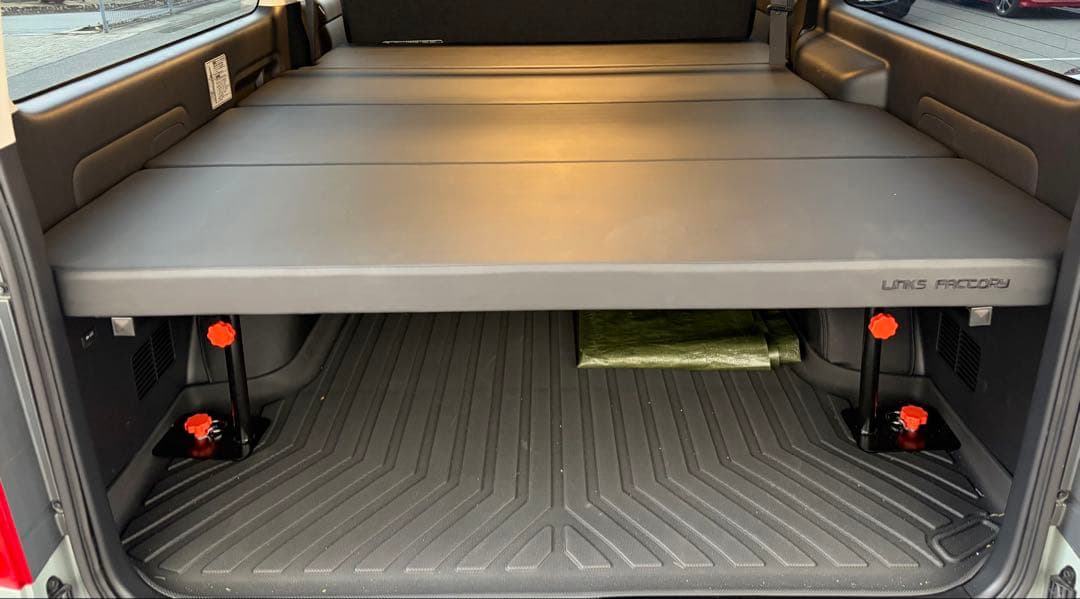 リンクスファクトリー ハイエース標準S-GL用ベッドキット FLAT4 中古美品