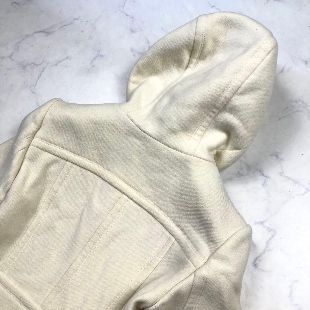 バーバリーブルーレーベル　アンゴラ　カシミヤ　フーデットコート　ノバチェック