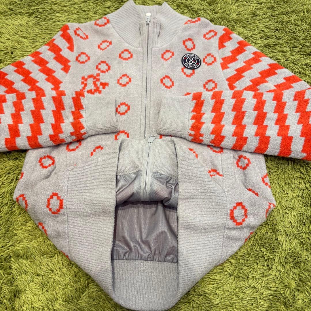 アンパスィ and per se ジャケット ブルゾン アウター 総柄 Mサイズ