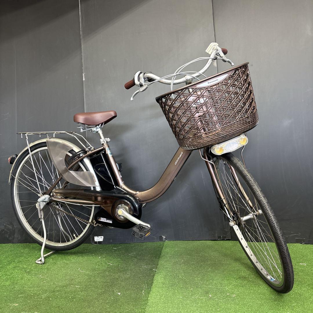 電動自転車 Panasonic LIGHT U ブラウン　3★