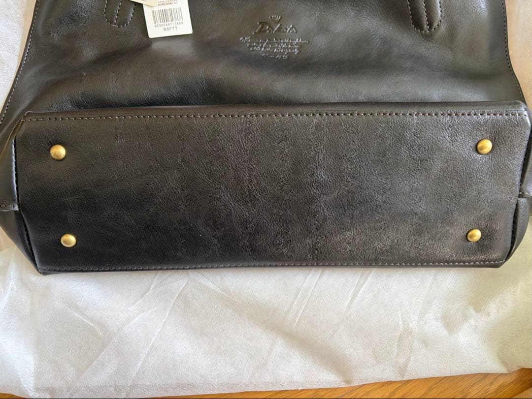 Dakota ブラック牛革トートバッグ　新品未使用