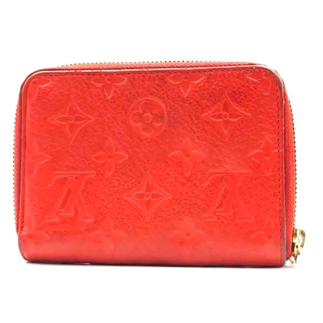 【美品】ルイヴィトン モノグラム アンプラント ジッピーパース オリアン