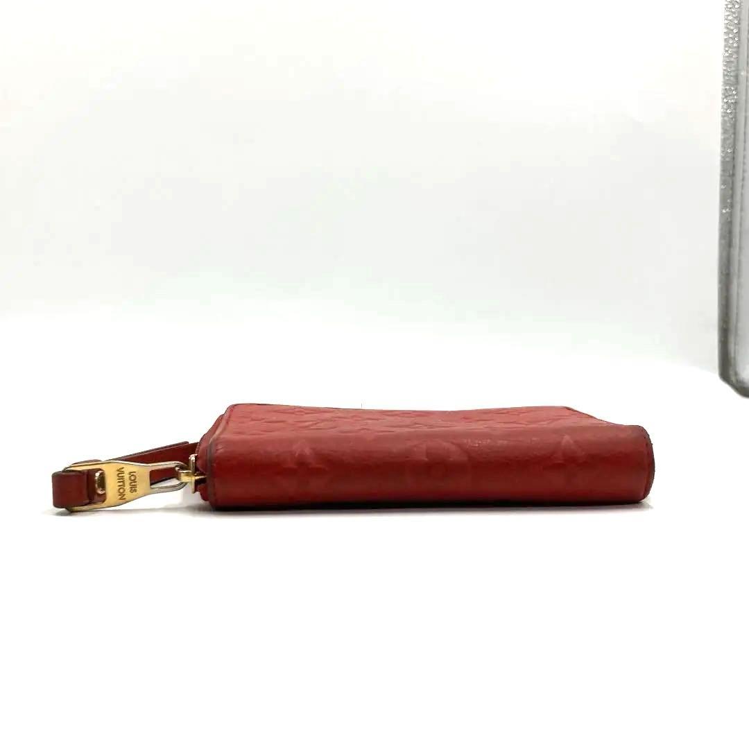 【美品】ルイヴィトン モノグラム アンプラント ジッピーパース オリアン