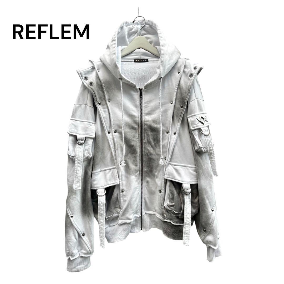 REFLEM レフレム ヘビーレイヤードジップパーカー 25aw