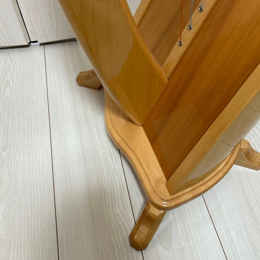 ハープ 36弦 ナチュラルウッド