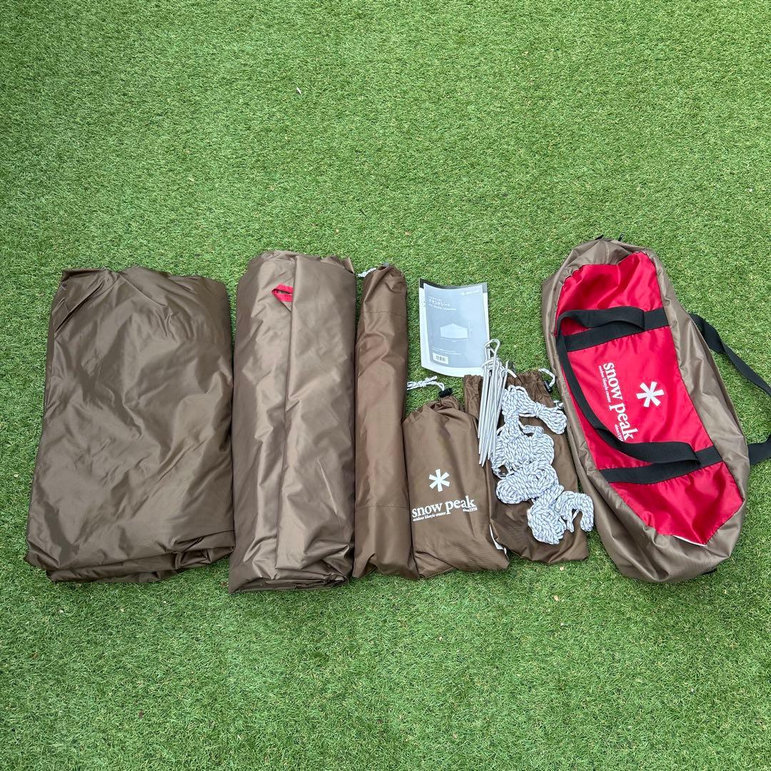 スノーピーク　ヘキサイーズ1（グランドシート付き）