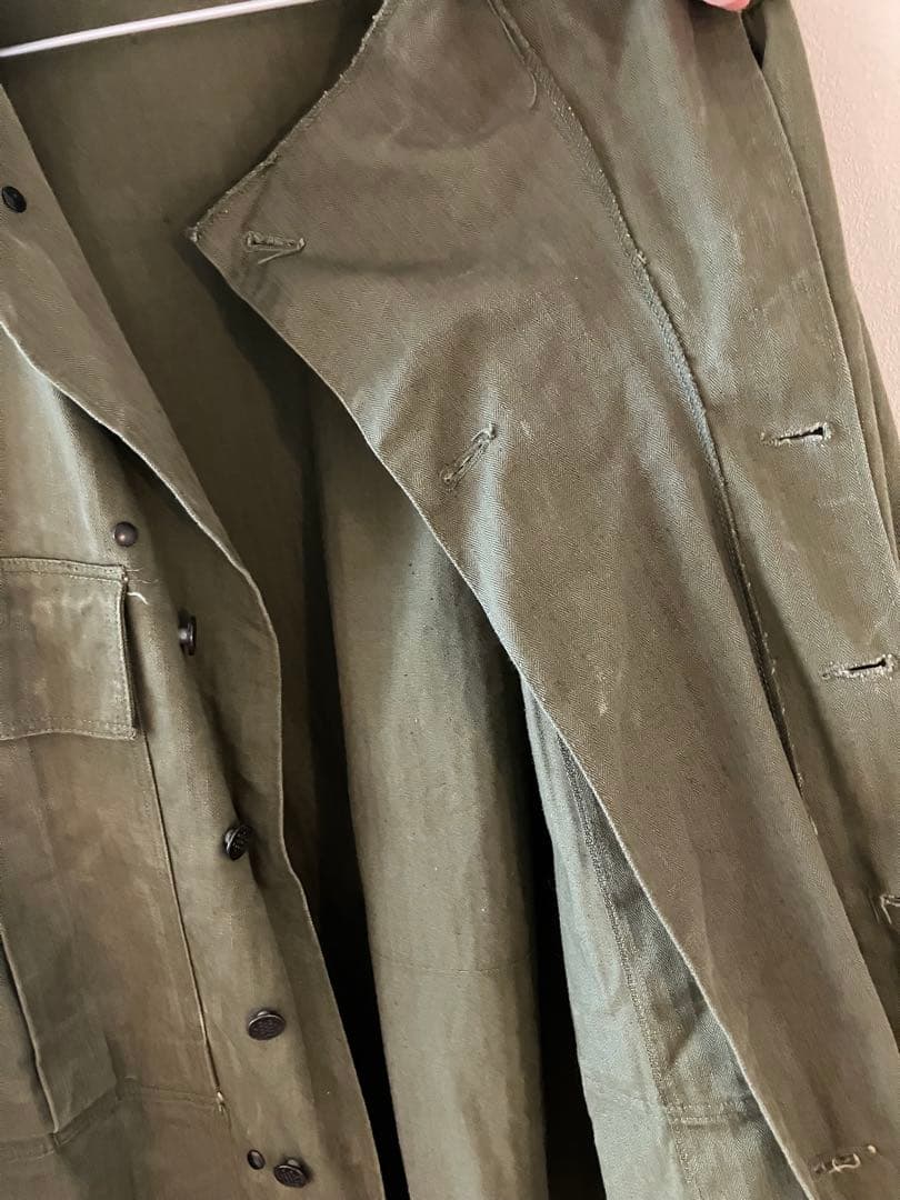 US ARMY vintage M-43 HBT 40s 38R ミント