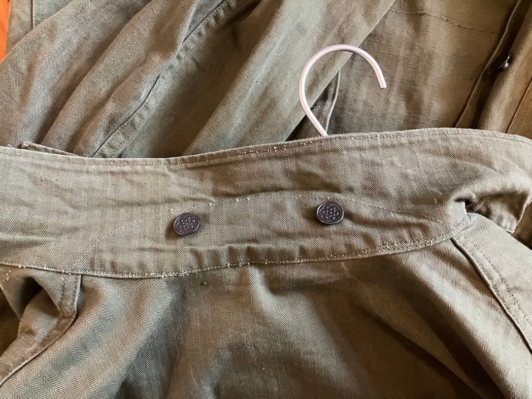 US ARMY vintage M-43 HBT 40s 38R ミント