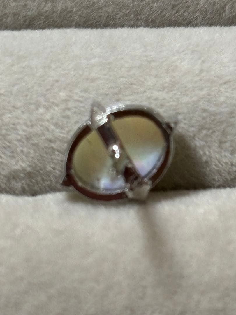 オパール オーバルカットネクタイピン ビンテージ