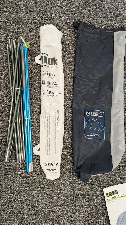 779g【新品】ニーモ ホーネットエリートオズモ2P＋ニーモフットプリント