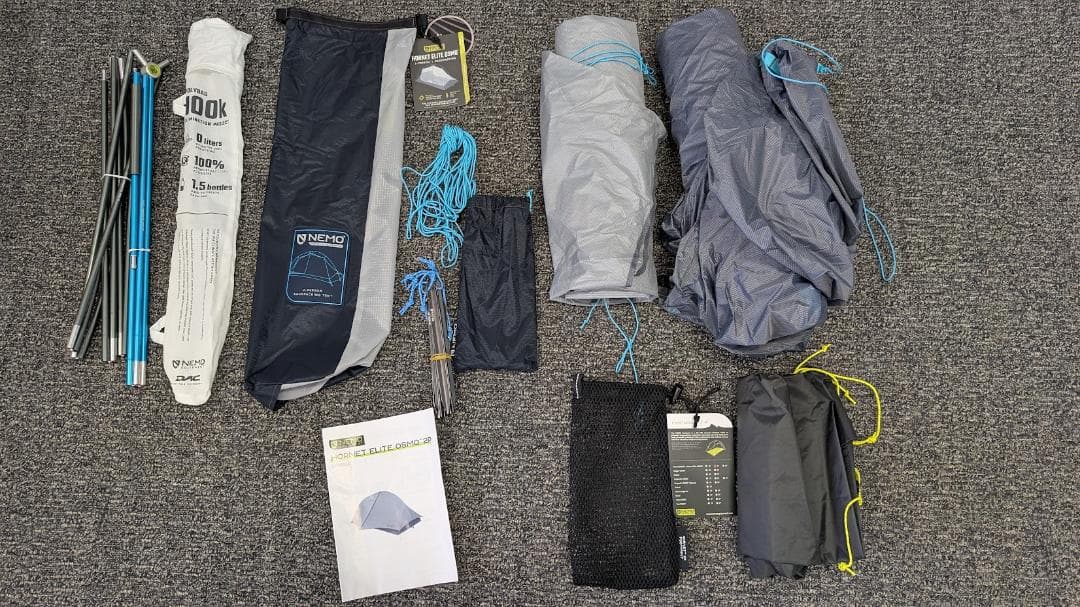 779g【新品】ニーモ ホーネットエリートオズモ2P＋ニーモフットプリント