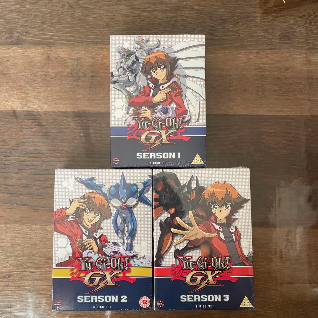 海外版　遊☆戯☆王デュエルモンスターズGX DVDセット