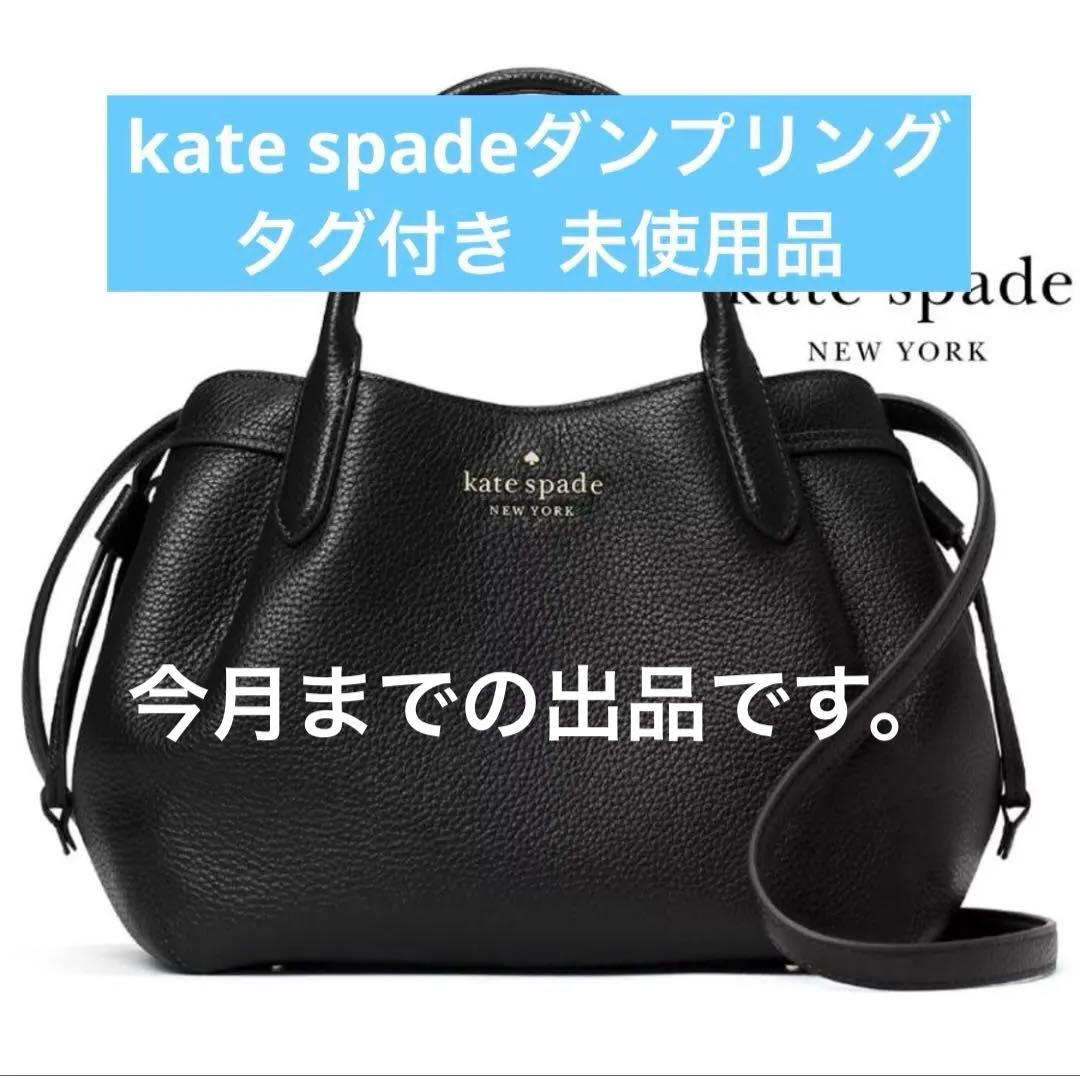 kate spade ダンプリング黒タグ付き未使用品！