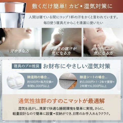 【定価 14,998円】【新品】GOKUMIN 天然ヒノキ すのこマットシングル